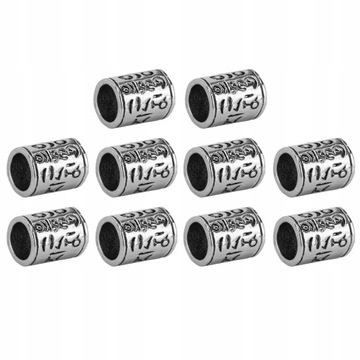 10шт бусины для выживания из сплава паракорда EDC