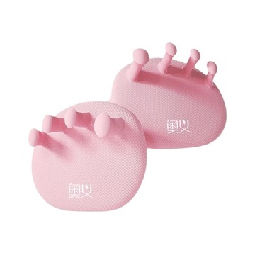 Мягкие разделители для пальцев Тапочки для тренировки свода стопы, подошва розовая.