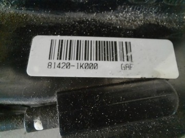 HYUNDAI IX20 10-15 ZÁMEK DVEŘE ZADNÍ PRAVÝ ZADNÍCH 81420-1K000 7F