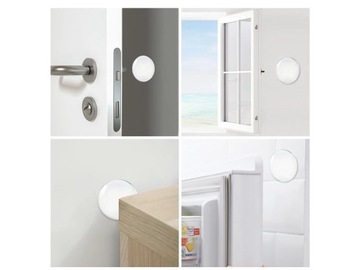 РУЧКА ДВЕРНАЯ БАМПЕР САМОКЛЕЯЩАЯСЯ НА СТЕНУ 2,2 см ПРОЗРАЧНАЯ 20 шт.