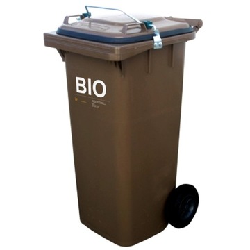 Kosz Pojemnik Na Śmieci Odpadki BIO Spożywcze 240L