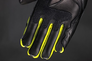МОТОЦИКЛСКИЕ КОЖАНЫЕ ПЕРЧАТКИ HUSAR PRO SX fluo