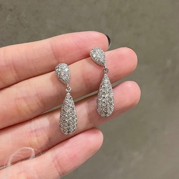 kolczyki vintage Luxury Prostota pięknie Nisza modny B161-160