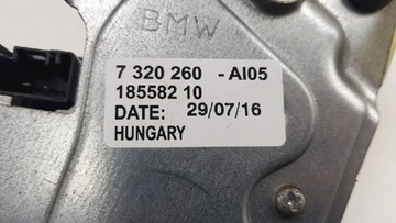 BMW 2 F45 2016 ZADNÍ MOTORY STĚRAČE