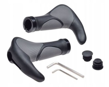 CHWYTY ROWEROWE ANTYPOŚLIZGOWE ROGI GRIPY