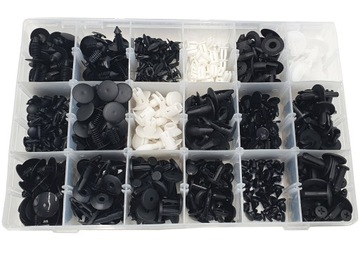 SPINKI KLIPSY KOŁKI SAMOCHODOWE DO AUTA TAPICERKI 415SZT FORD