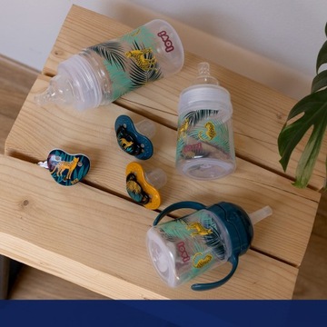 LOVI Bottle Trends 250 мл Джунгли с соской 3 мес+ БУТЫЛКА 150 МЛ БЕСПЛАТНО