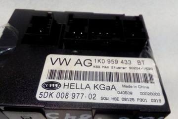 MODUL POHODĚ VW GOLF VI (5K1) 1K0959433BT 1.9L DIESEL 77KW 2008