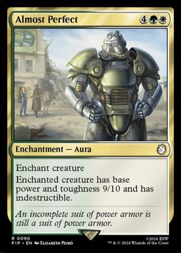 MTG PIP #90 Almost Perfect Foil