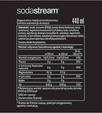SODASTREAM Набор концентратов/сиропов 6 вкусов