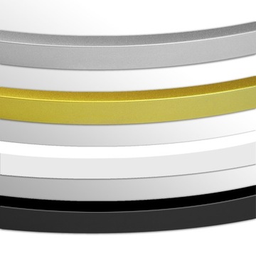 ЗЕРКАЛО 170x50 УЗКАЯ АЛЮМИНИЕВАЯ РАМА ЛОФТ ЧЕРНЫЙ БЕЛЫЙ СЕРЕБРЯНЫЙ ЗОЛОТОЙ