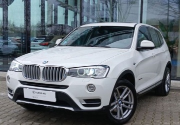 BMW X3 F25 SUV Facelifting xDrive20d 190KM 2017 BMW X3 X3 20d xDrive FV23 Dach Panoramiczny Nawigacja Bezwypadkowy, zdjęcie 9