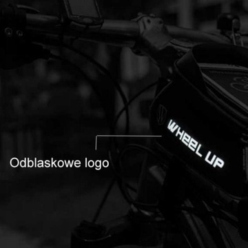 Sakwa rowerowa na ramę Wheel Up z etui na telefon