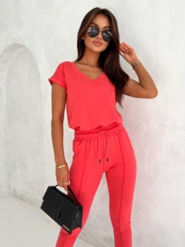 ЛЕТНИЙ СПОРТИВНЫЙ КОМПЛЕКТ ПРЕМИУМ С КОРОТКИМ РУКАВОМ ЦВЕТА М / 38