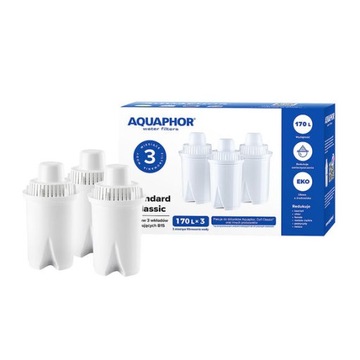 Filtr Wkład AQUAPHOR Standard B15 DAFI BRITA 3szt