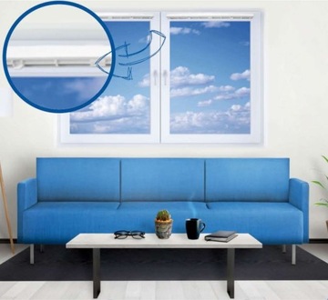 Awenta Slim Line 4000 белый оконный воздухоотводчик