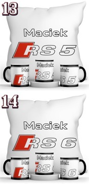 КРУЖКА AUDI MAGIC + ПОДУШКА + НАБОР ИМЕНИ