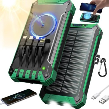 Powerbanka 26800 Mah, Kapacita 4-5 Nabití Telefonu, Nabíjení Více Zařízení