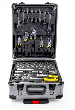 Набор инструментов битов из инструментов Queys Suitcase 246 CRV Элементы