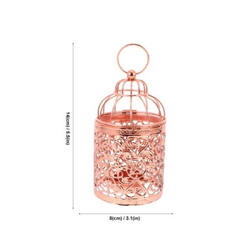 ДЕКОР СТОЛА С ПОДСВЕТКОЙ РАМАДАН С МЕТАЛЛИЧЕСКОЙ ПТИЦОЙ