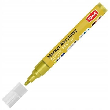 Marker akrylowy TO-402 Złoty