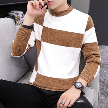 Winter Men's Knitted Sweater Autumn Winter Casual