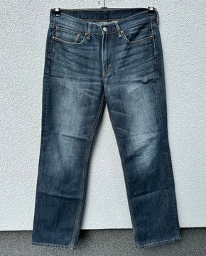 Levis 514 W34 L32 granatowe spodnie jeansowe Levi’s strauss