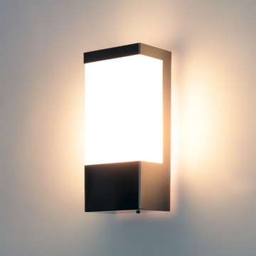 KINKIET ZEWNĘTRZNY LAMPA OGRODOWA ELEWACYJNA E27