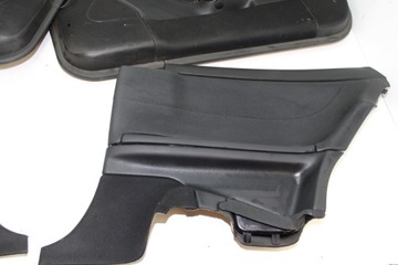 MERCEDES W208 CLK ОБИВКА БОКОВИН ДВЕРЕЙ 4ШТ ЗАДНЯЯ ЧАСТЬ