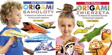 MOJE PIERWSZE ORIGAMI Zestaw książeczek dla dzieci