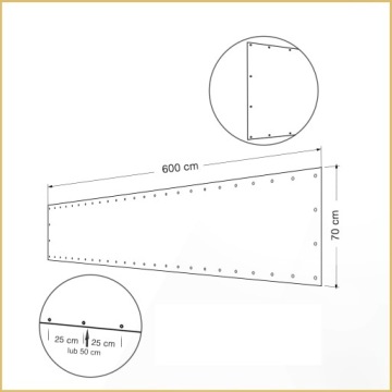 БАЛКОННОЕ ПОКРЫТИЕ 0,7Х6М ДЛЯ БАЛКОНА-ТЕРРАСЫ + БЕСПЛАТНО!