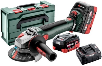 SZLIFIERKA KĄTOWA Z REGULACJĄ 18V 2X5,5Ah METABO WVB 18 LT BL 11-125 QUICK