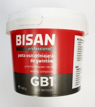 Pasta do uszczelniania gwintów BISAN GB1 400g