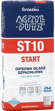 ŚNIEŻKA GŁADŹ SZPACHLOWA ACRYL-PUTZ ST10 20KG