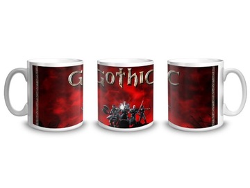 GOTHIC KUBEK KUBKI + IMIĘ PREZENT