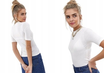 ОДНОТОННЫЙ ТОП С КОРОТКИМИ РУКАВАМИ