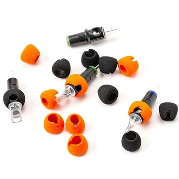 20 шт., ручка для татуировки из пены с эффектом памяти, ручка для татуировки, держатель ручки для машины