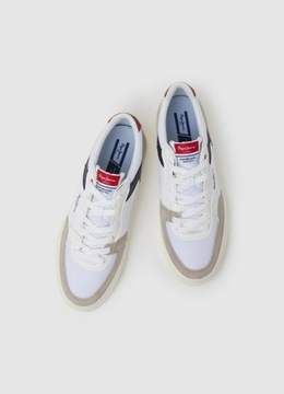 Pepe Jeans Buty Męskie Kenton Master Mesh White 42