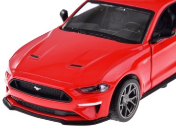 Металлическая модель автомобиля 2018 Ford Mustang GT масштаб 1:34 свет звук ZA4616
