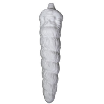 Mikołaj Styropianowy Brodaty 14cm ze Styropianu