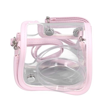 ПРОЗРАЧНЫЙ ЧЕХОЛ ДЛЯ FUJIFILM INSTAX MINI 12 Розовый