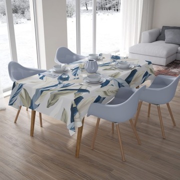 СКАТЕРТЬ СТОЙКАЯ К ПЯТЯНИЯМ 140X200 ГЛАДКАЯ МАТОВАЯ ТОЛСТАЯ 052