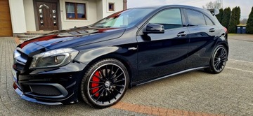 Mercedes Klasa A W176 Hatchback 5d AMG 2.0 45 AMG 360KM 2015 Mercedes A45 2.0B 360KM, AMG, 4x4, Navi, Kamera, Skóra. Super Auto., zdjęcie 32