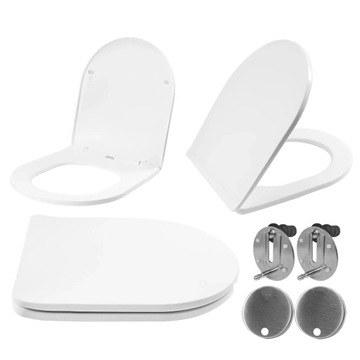 DESKA SEDESOWA WC UF Duroplast FLAT WHITE WYPINANA