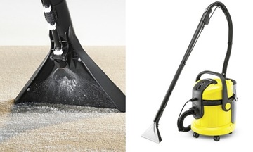 МОЩНЫЙ ПЫЛЕСОС ДЛЯ ПРАЧЕЧНОЙ KARCHER SE4001 GIGA SET