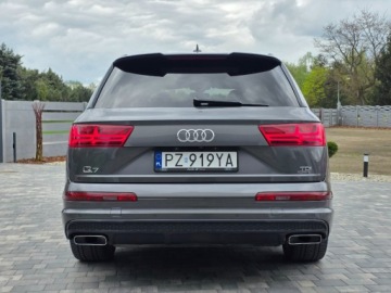 Audi Q7 II SUV 3.0 TDI 272KM 2018 Audi Q7 3.0 282PS 3xS-Line 7 Foteli Salon Polska Piekna Gwarancja 3.0, zdjęcie 4
