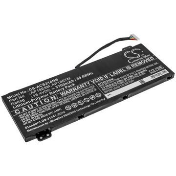 BATERIA AP18E8M AP18E7M KT.00407.007 DO ACER NITRO 5 NITRO 7 PREDATOR