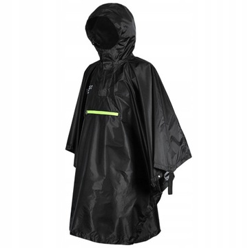 Poncho r. uniwersalny czarny