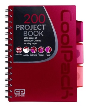 COOLPACK KOŁOBRULION A5 RED