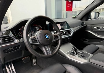 BMW Seria 3 G20-G21 Touring 2.0 320d 190KM 2022 BMW Seria 3 320d 190km M Pakiet HeadUp Kamera cofania Kola 19 cali Alcanta, zdjęcie 9